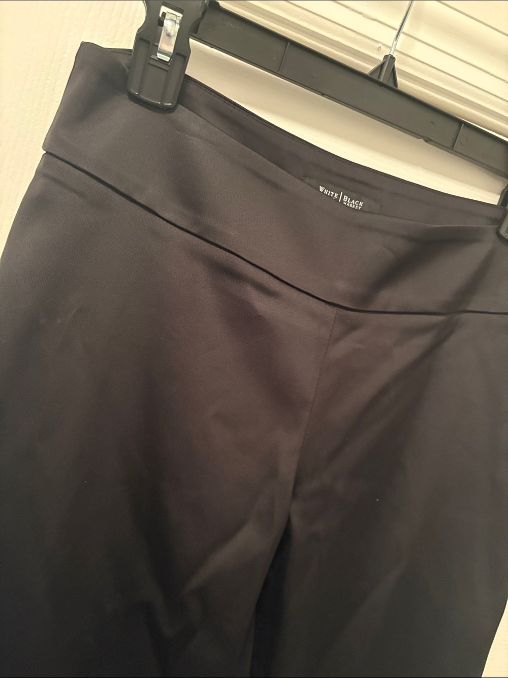 White House Black Market Black High-Waist Dress Pants